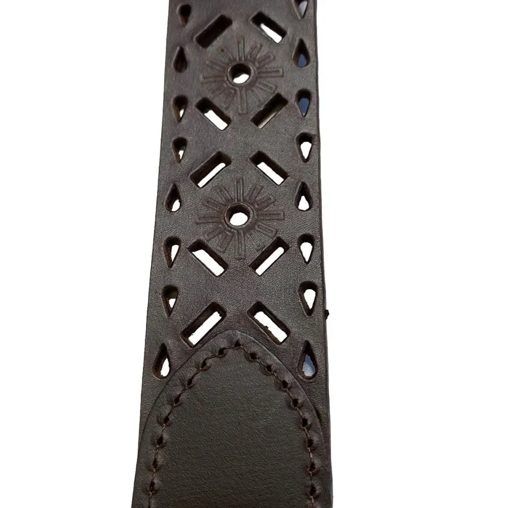 Great Northwest Clothing Company Brown Leather Belt Sz S NWT